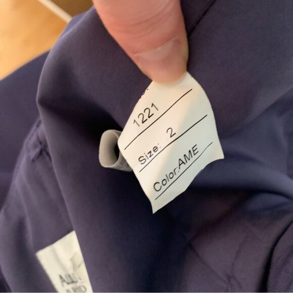 Allure Bridals Strapless Gown - Purple Bridesmaid Prom Dress - Picture 8 of 8